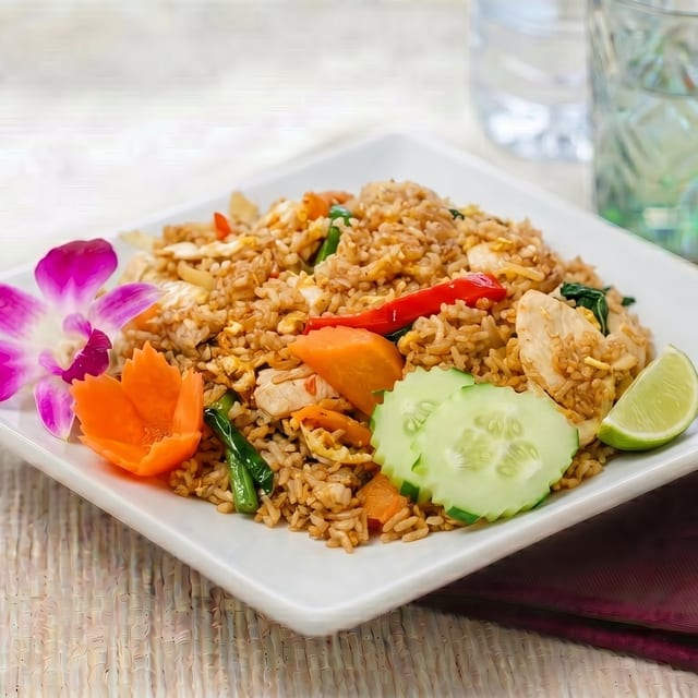 Basil Fried Rice.