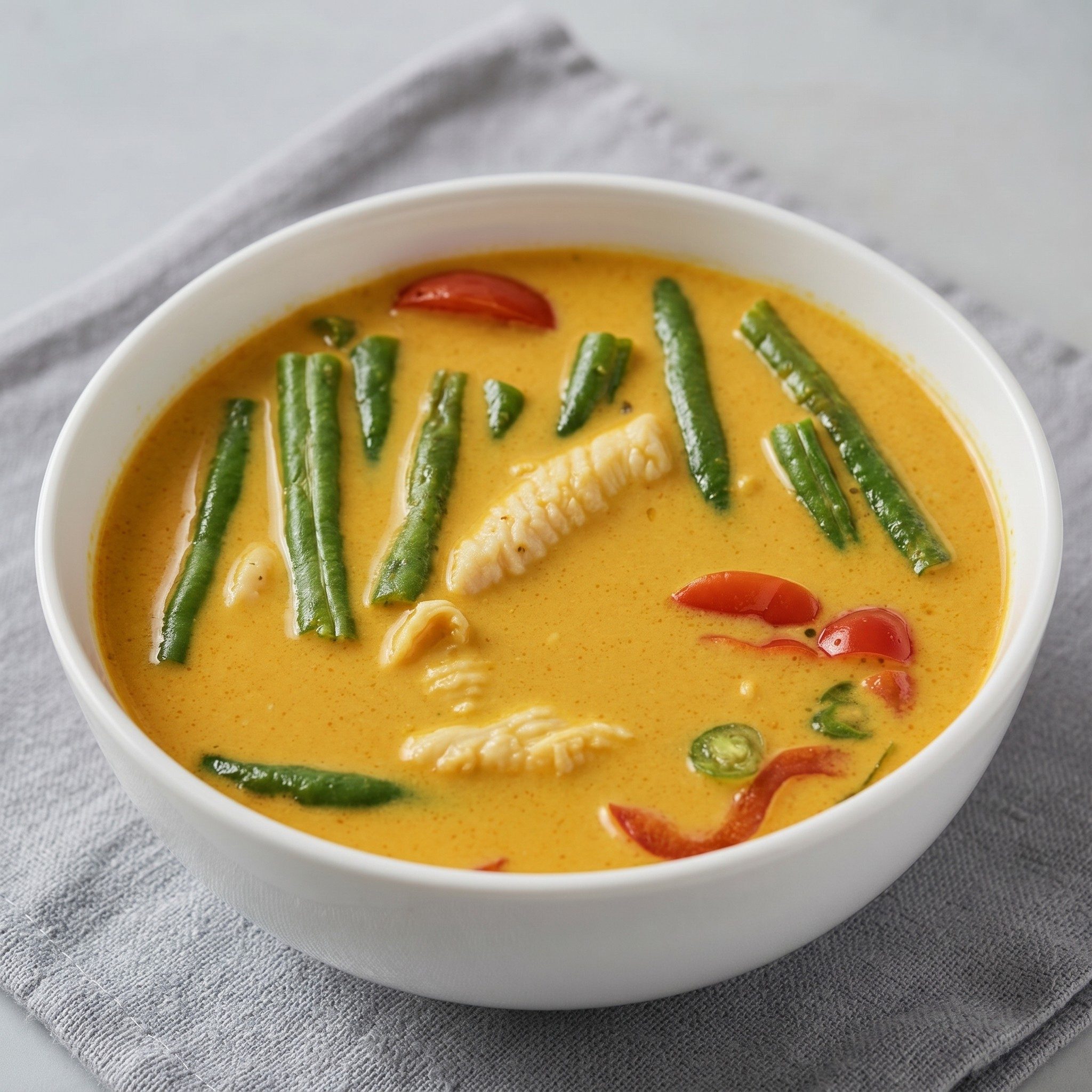(L) Panang Curry.