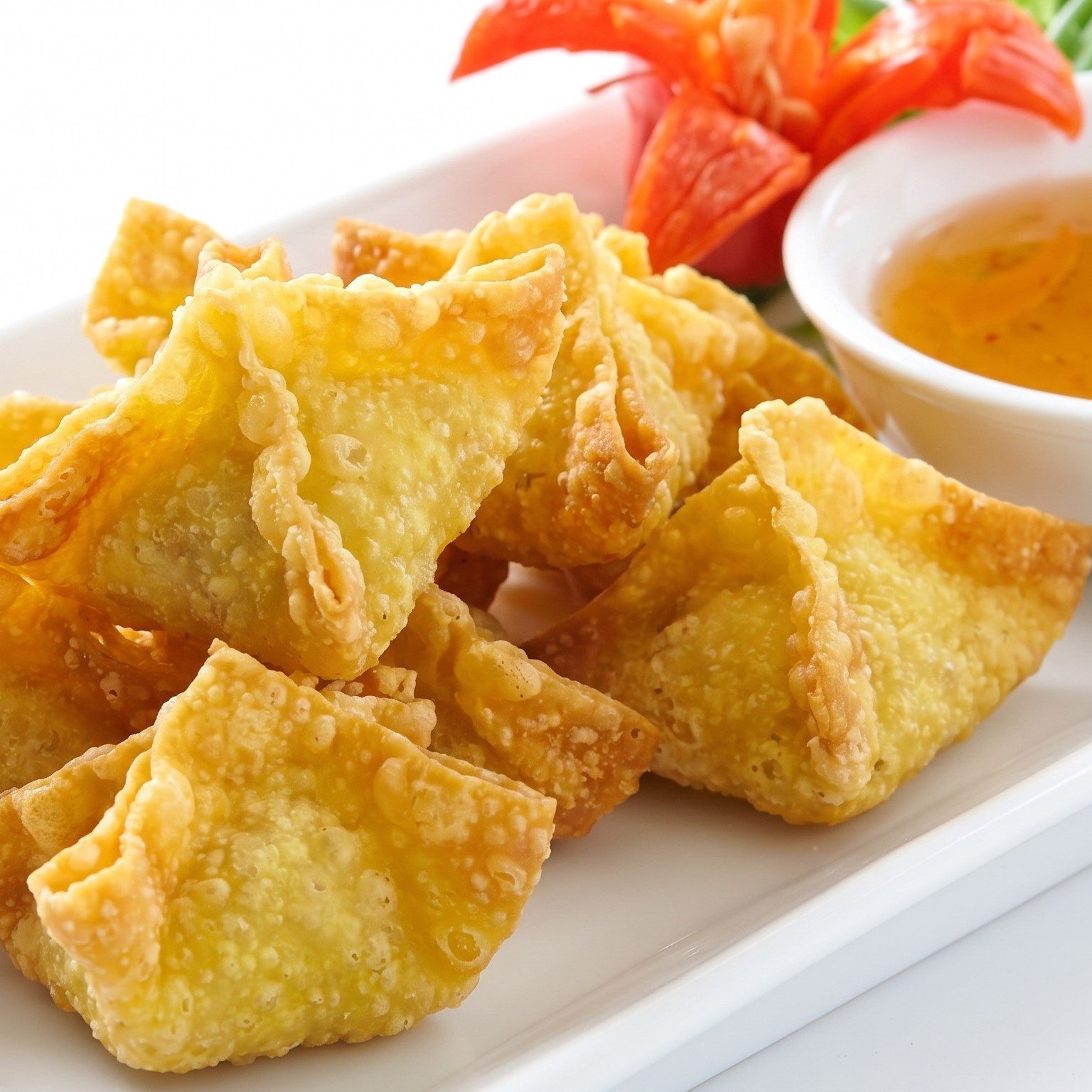 Thai Crab Rangoons.